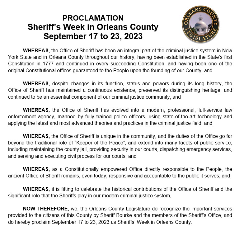 Sheriff Week Proc.9.26.23
